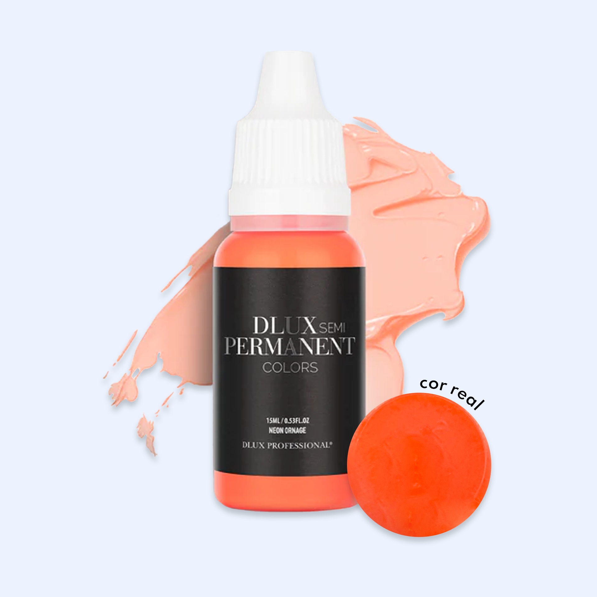 Dlux Micro Pigmento para Lábios - Neon Orange