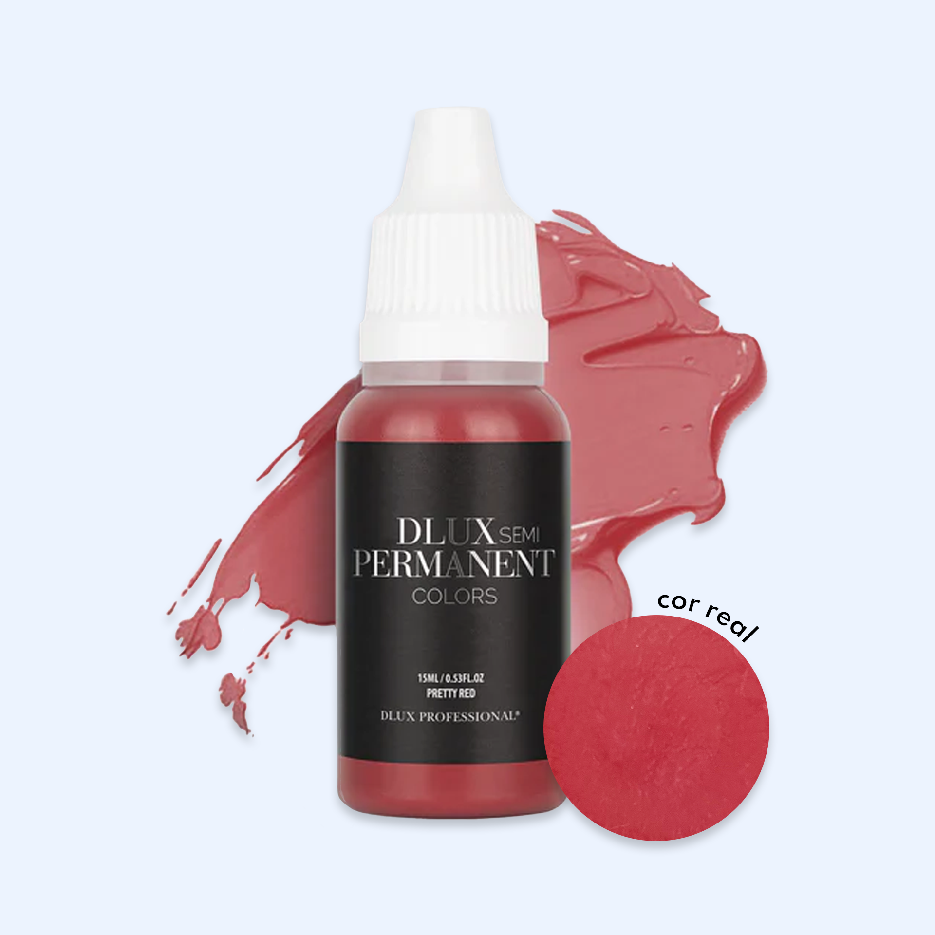 Dlux Micro Pigmento para Lábios - Pretty Red
