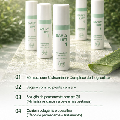Individuais Early Lift - Korean Lash Lift