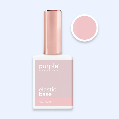 Elastic Base Purple - Pink Coral