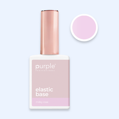 Elastic Base Purple - Milky Rose