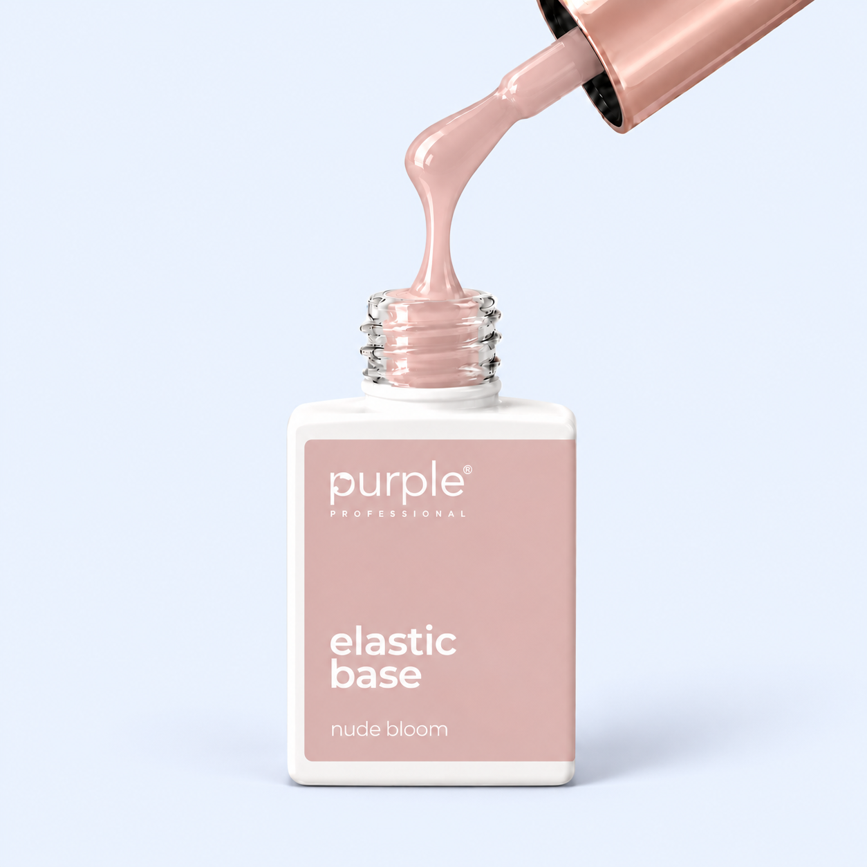 Elastic Base Nude Bloom - Purple