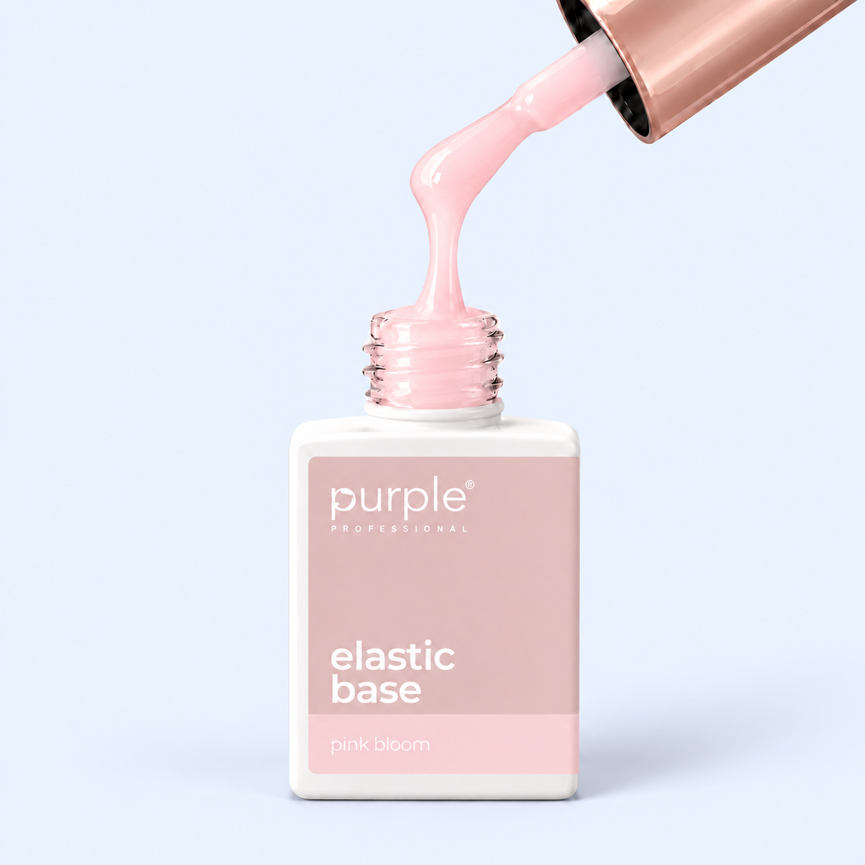 Elastic Base Pink Bloom - Purple