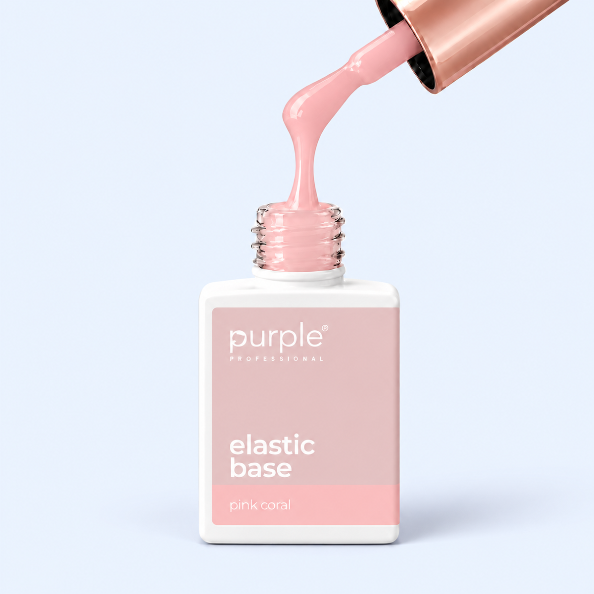 Elastic Base Pink Coral - Purple