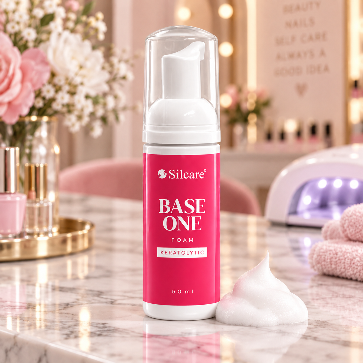 Espuma Queratolítica Base One - Silcare