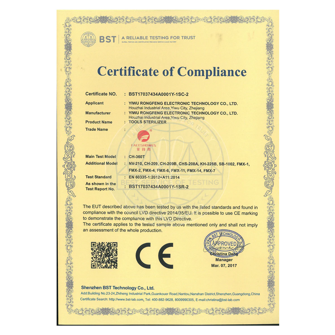 Esterilizador calor seco de alta temperatura