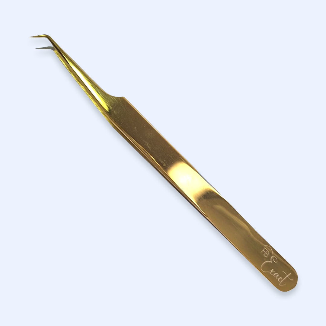 FB Exact 45º Microgrip - Pinça para extensão de pestanas