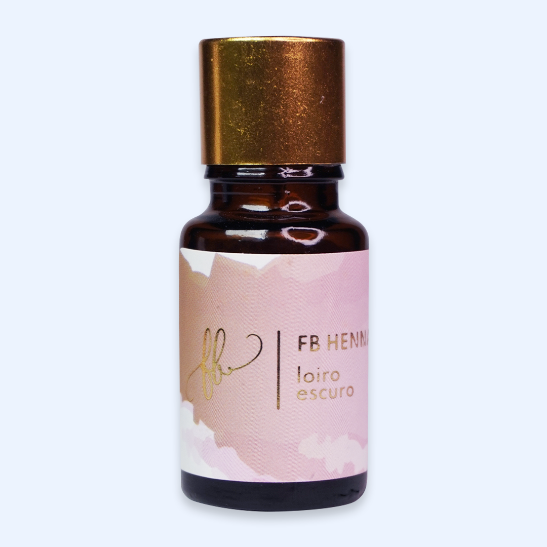 FB Henna Pigmento Loiro Escuro - Henna para Sobrancelhas
