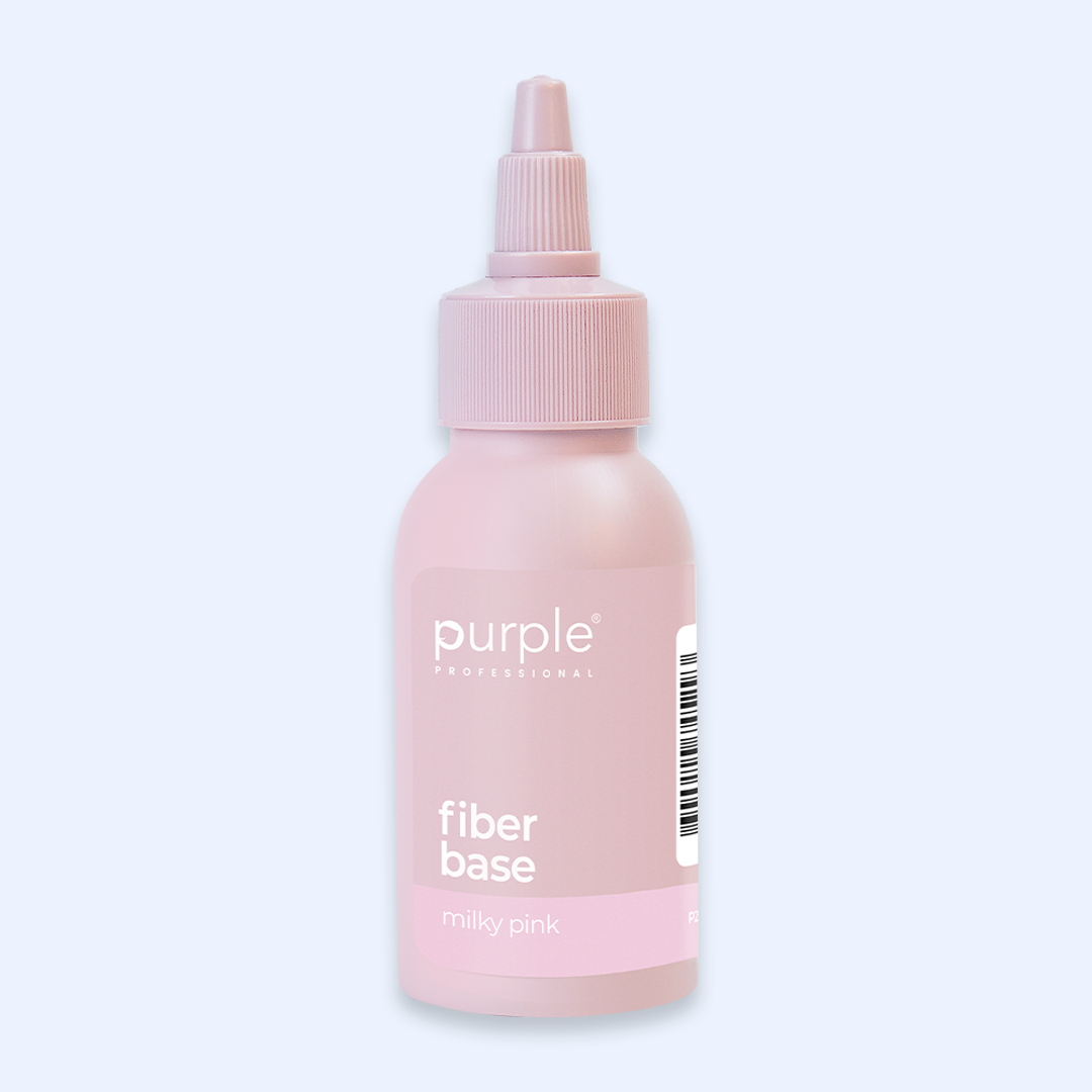 Fiber Base Milky Pink - Purple