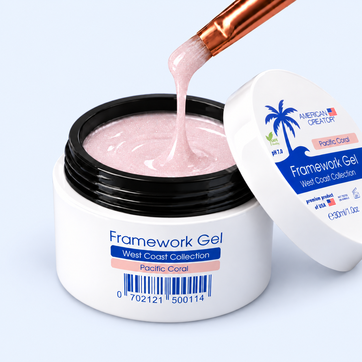 Framework Gel Pacific Coral (West Coast) - American Creator