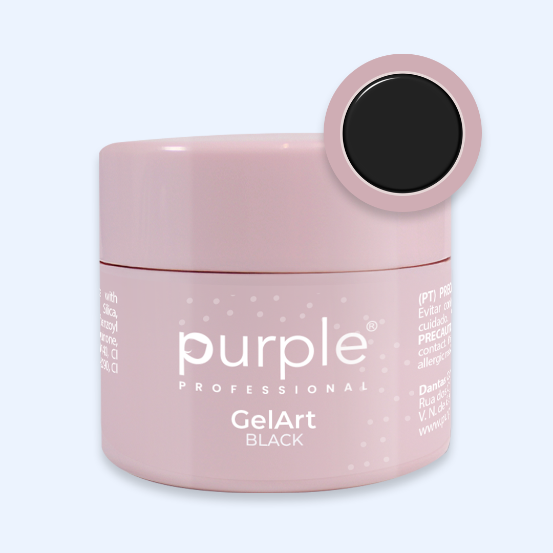 GelArt Black - Gel Paint No Wipe Purple