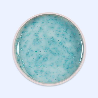 Gel Builder Pudding Marmor Blue Water - Purple