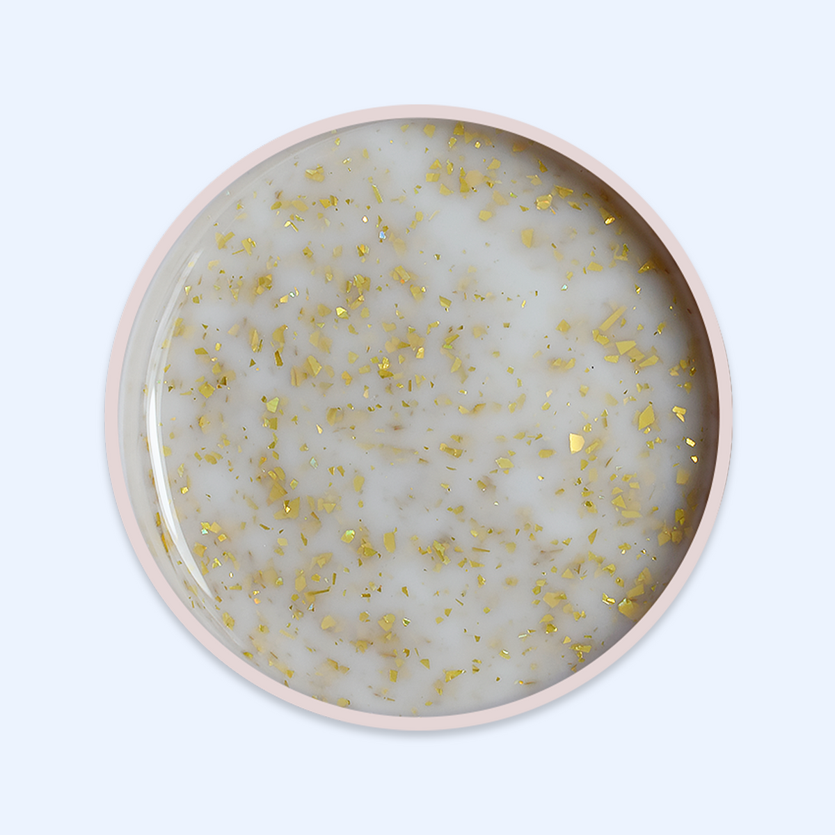 Gel Builder Pudding Marmor Golden - Purple