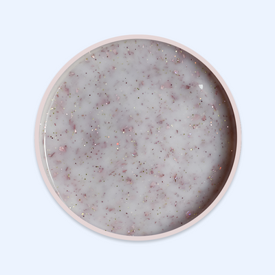 Gel Builder Pudding Marmor Rose Petal - Purple