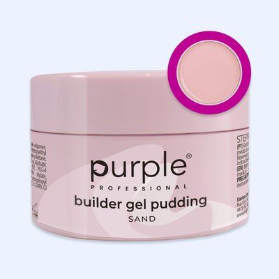 Gel Builder Pudding Sand - Purple