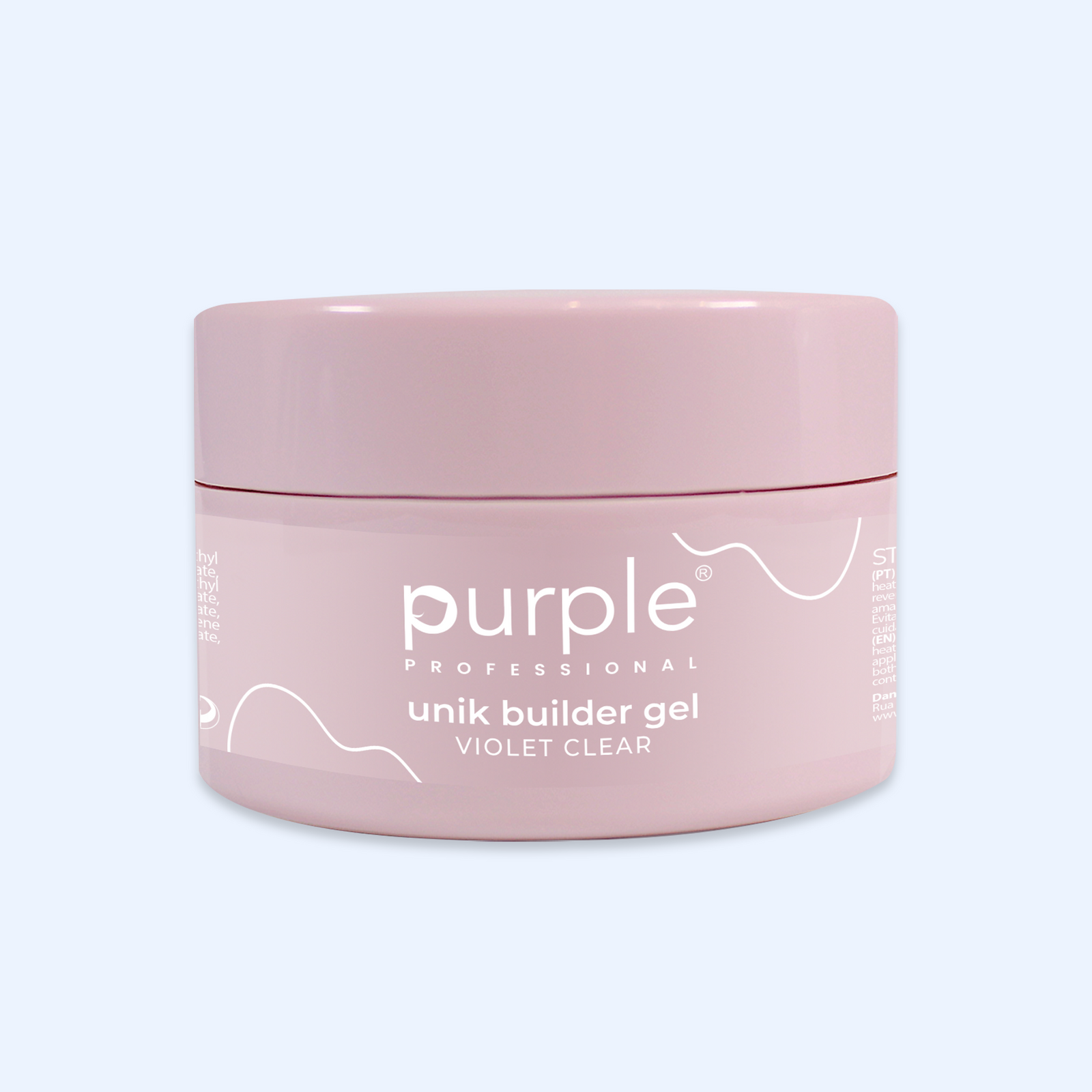 Gel Builder Unik Violet Clear - Purple