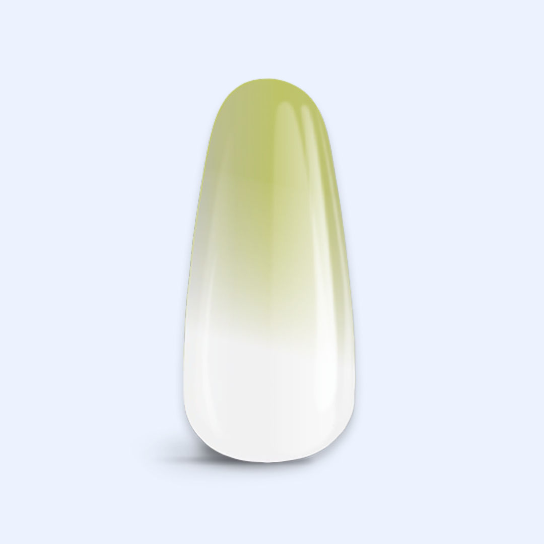 Gel Ombre Green Powder - Silcare