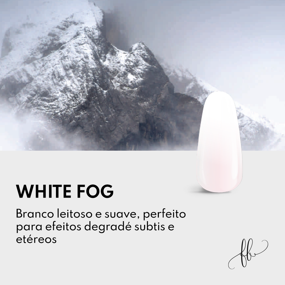 Kit Ombre Gel White Fog Starter - Silcare