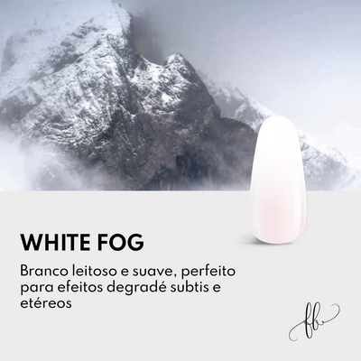 Kit Ombre Gel White Fog Starter - Silcare