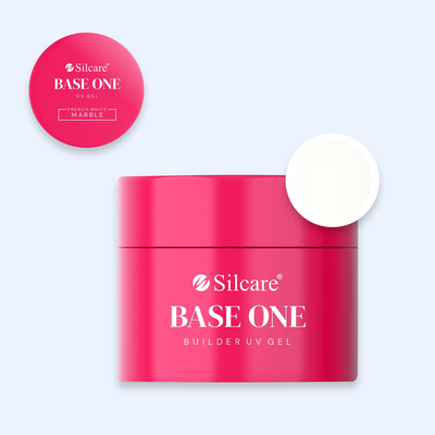 Gel Base One French White Marble - Silcare