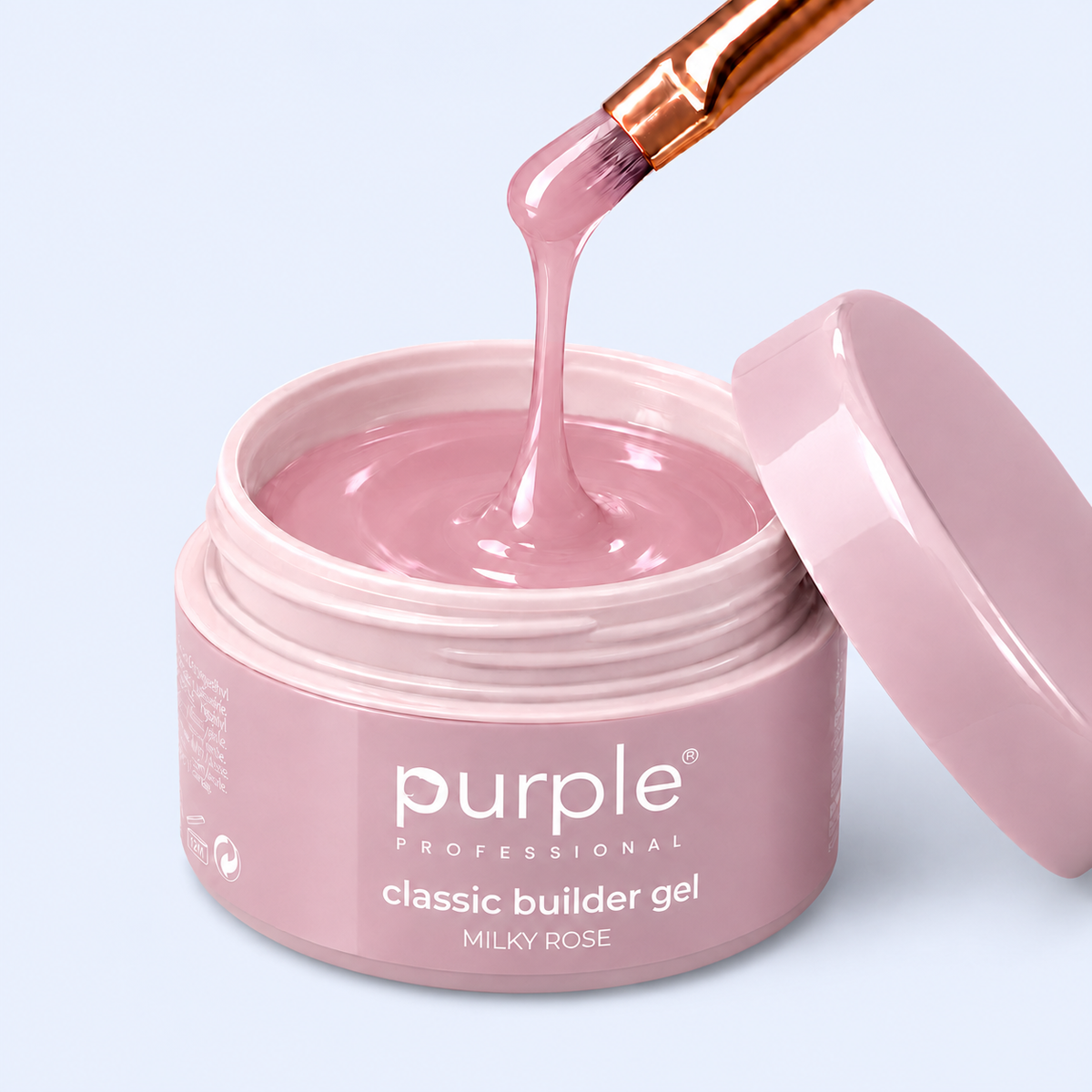 Gel Classic Builder Milky Rose - Purple