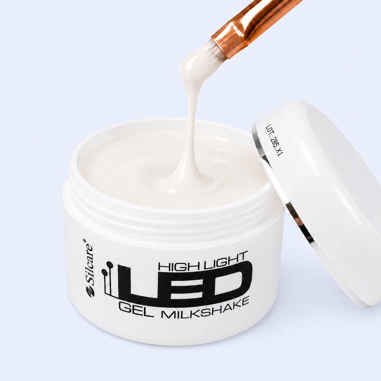 Gel High Light LED Milkshake Leitoso - Silcare