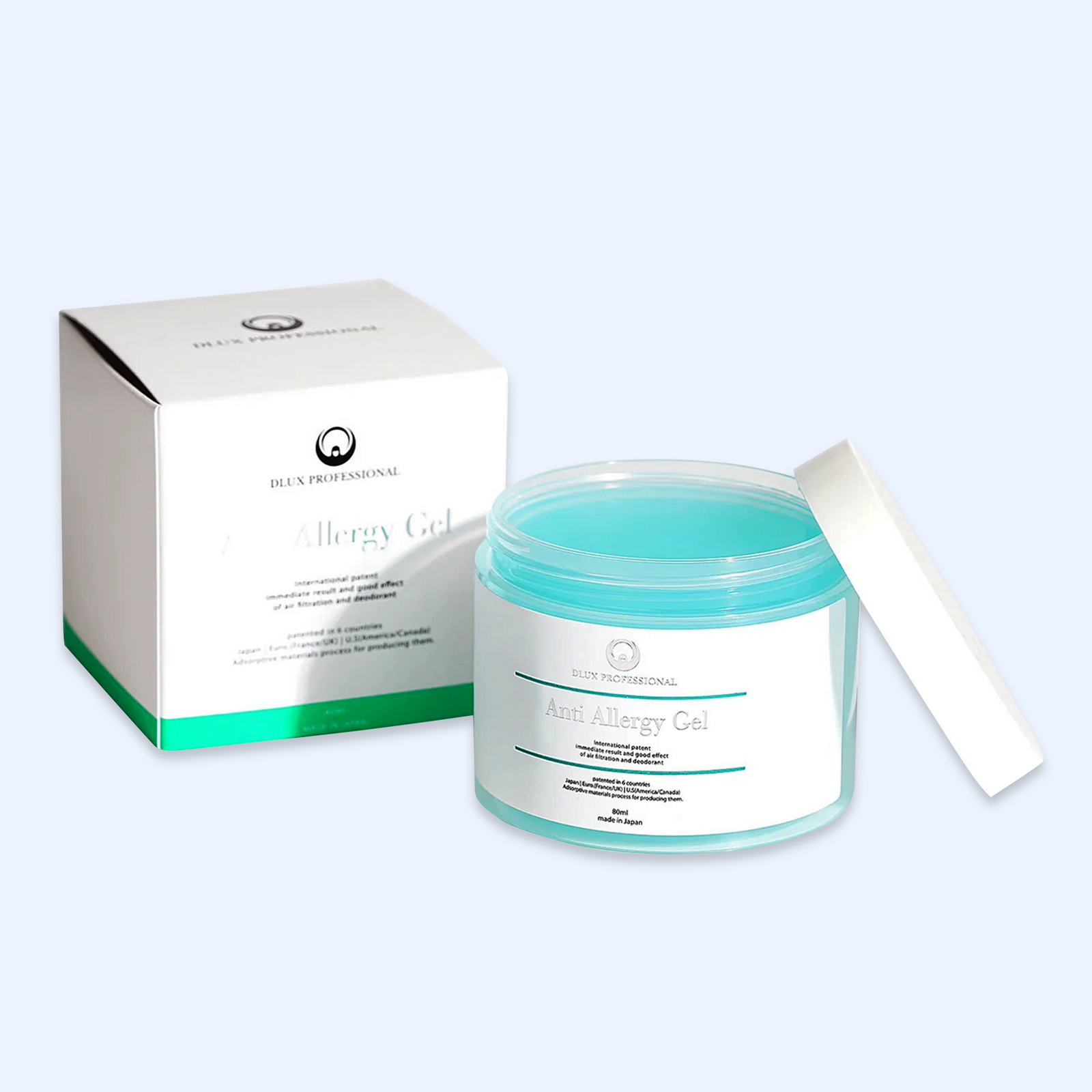 Gel Inibidor de fumos Anti Allergy Dlux Pro