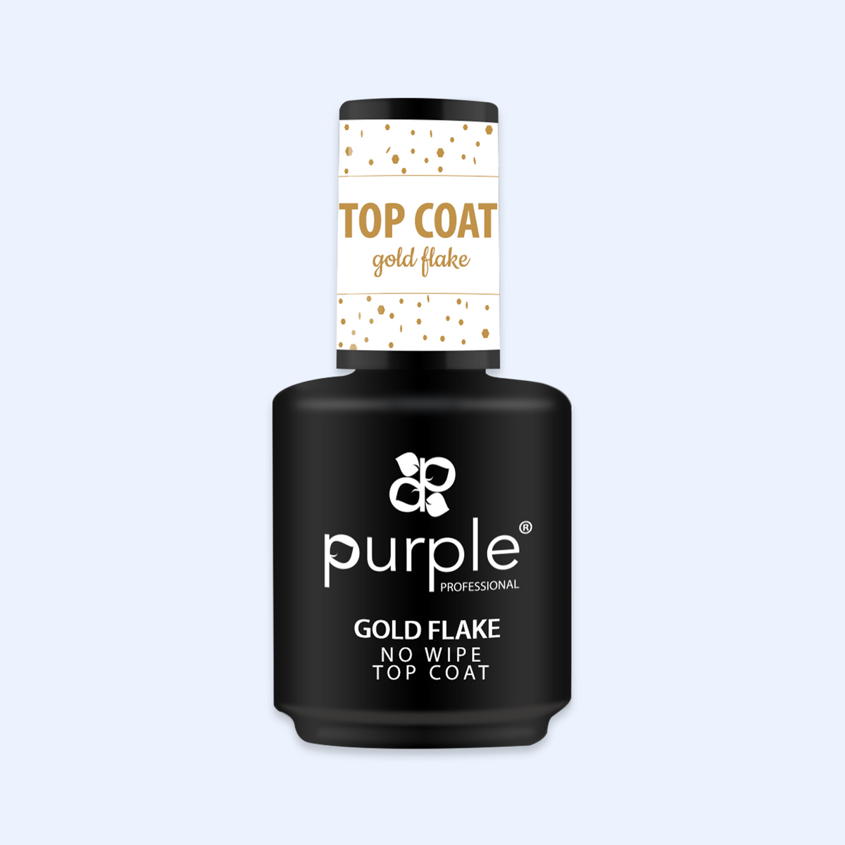 Gold Flake - Top Coat No Wipe Purple
