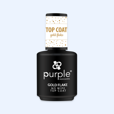 Gold Flake - Top Coat No Wipe Purple