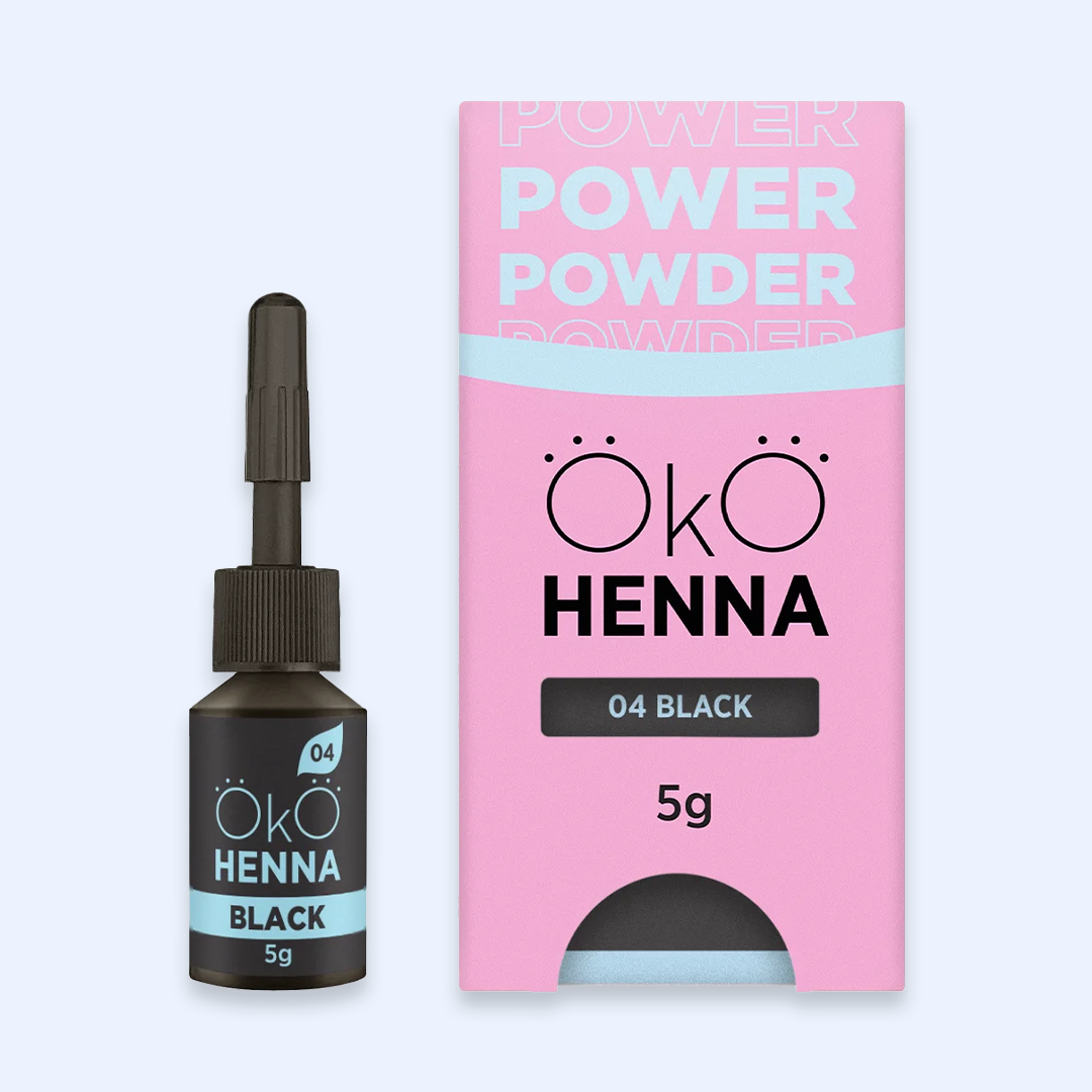 Henna para Sobrancelhas 04 Black - OKO