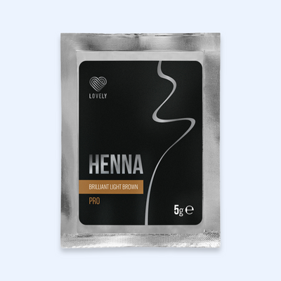 Henna para Sobrancelhas Brow Pro Brilliant Light Brown - Lovely
