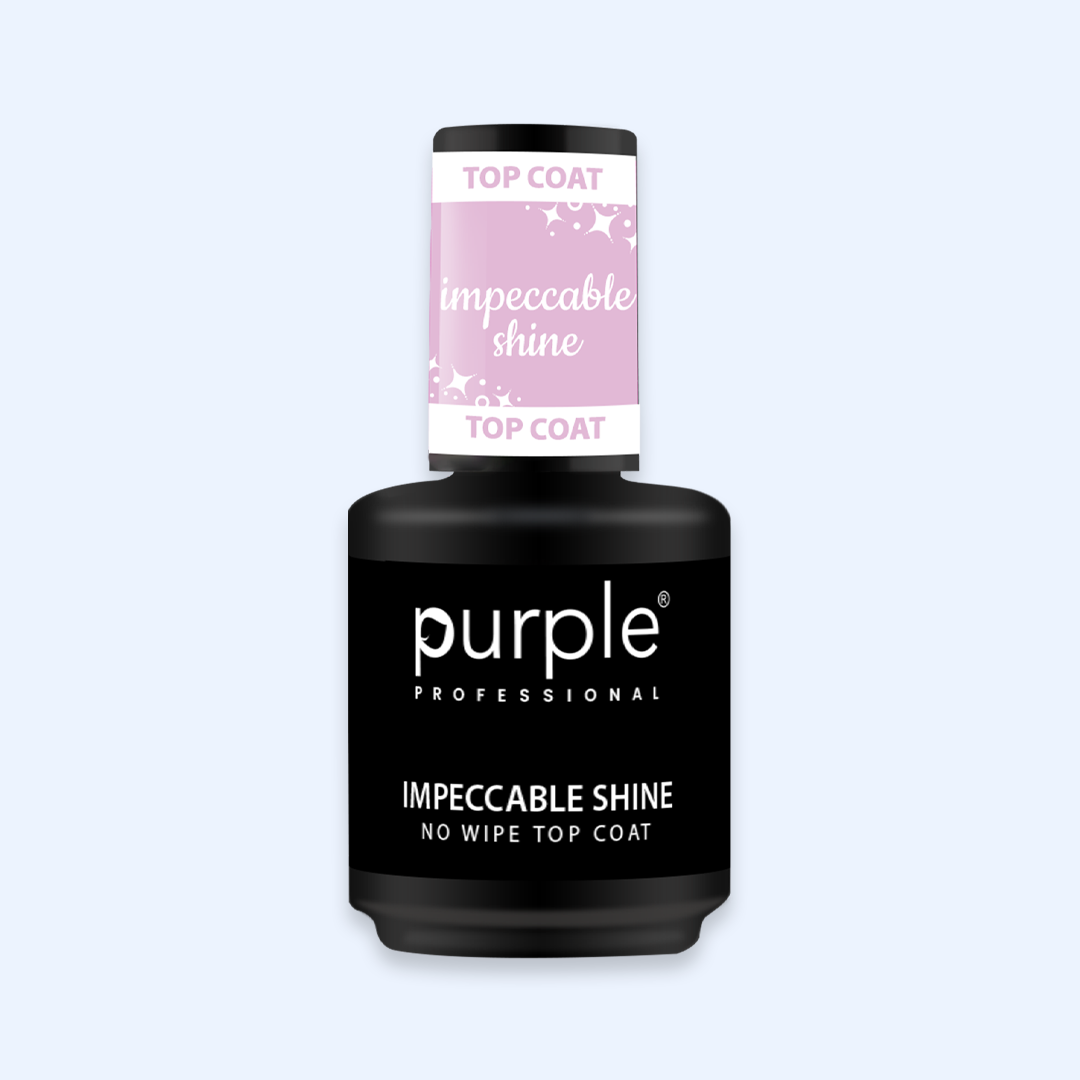 Impeccable Shine - Top Coat No Wipe Purple