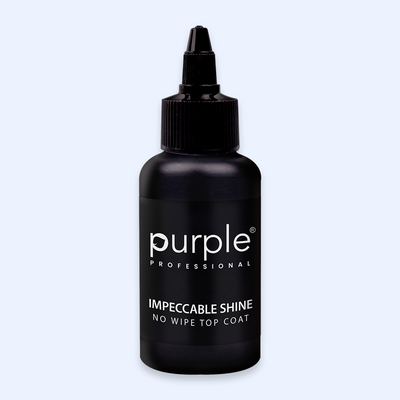 Impeccable Shine - Top Coat No Wipe Purple Recarga 50ml