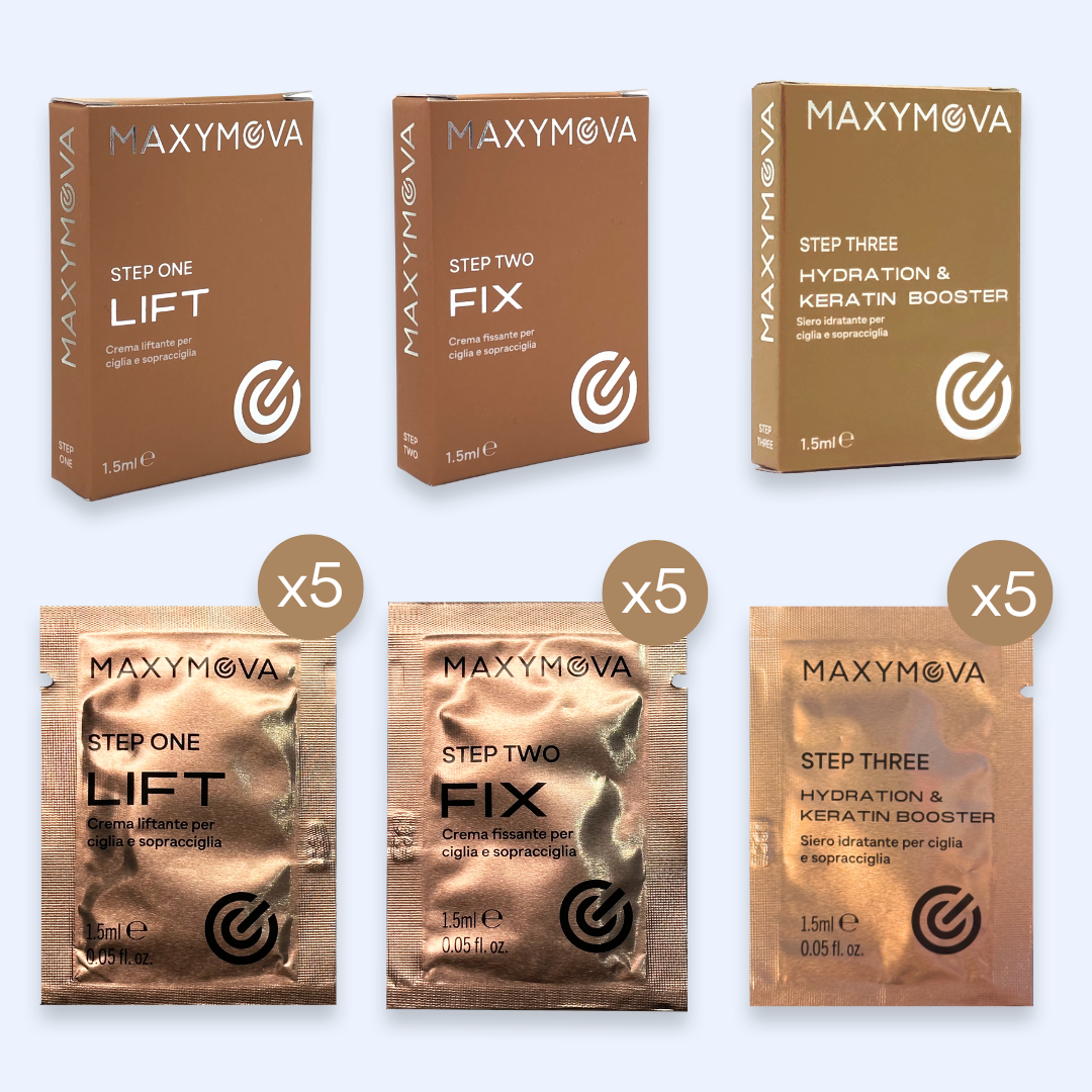 Individuais Lift x5 Sachet - Lash & Brows Maxymova