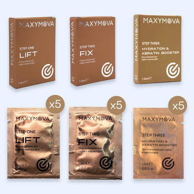 Individuais Lift x5 Sachet - Lash & Brows Maxymova