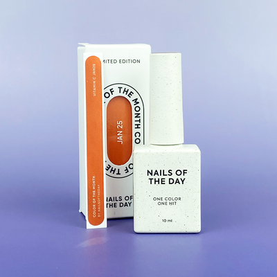 Verniz Gel January Vitamin C - NailsOfTheDay