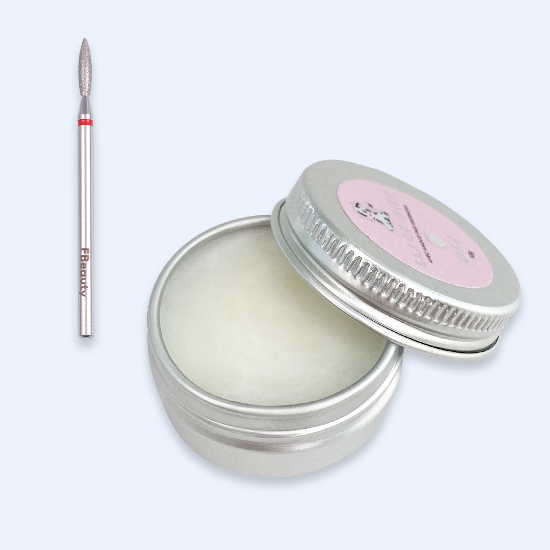 Kit Ponta Diamante DI-PBRO19 + Cera de Cutículas Black Milk Smirnova