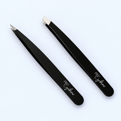 Kit FB Eyebrow Duo Limpeza - Pinças para sobrancelhas