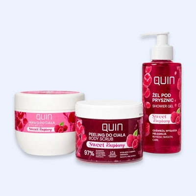 Kit QUIN Body Care Sweet Raspberry - Silcare