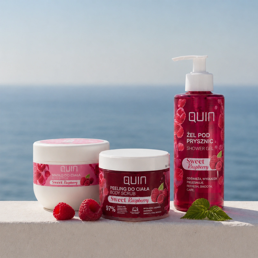 Kit QUIN Body Care Sweet Raspberry - Silcare