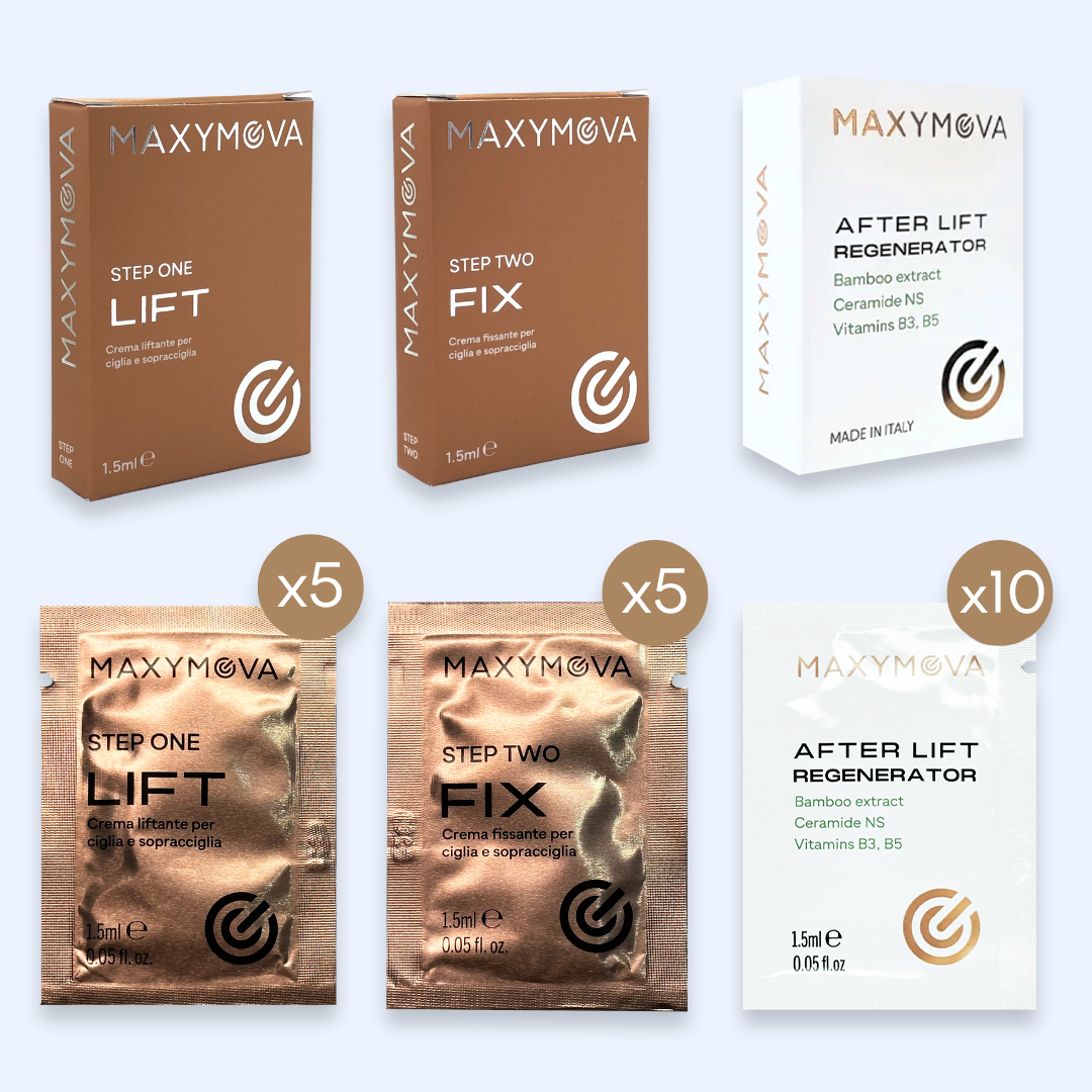 Kit Individuais Lift x5 Sachet + After Lift Regenerator x10 Sachet Maxymova
