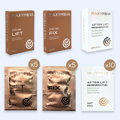 Kit Individuais Lift x5 Sachet + After Lift Regenerator x10 Sachet Maxymova