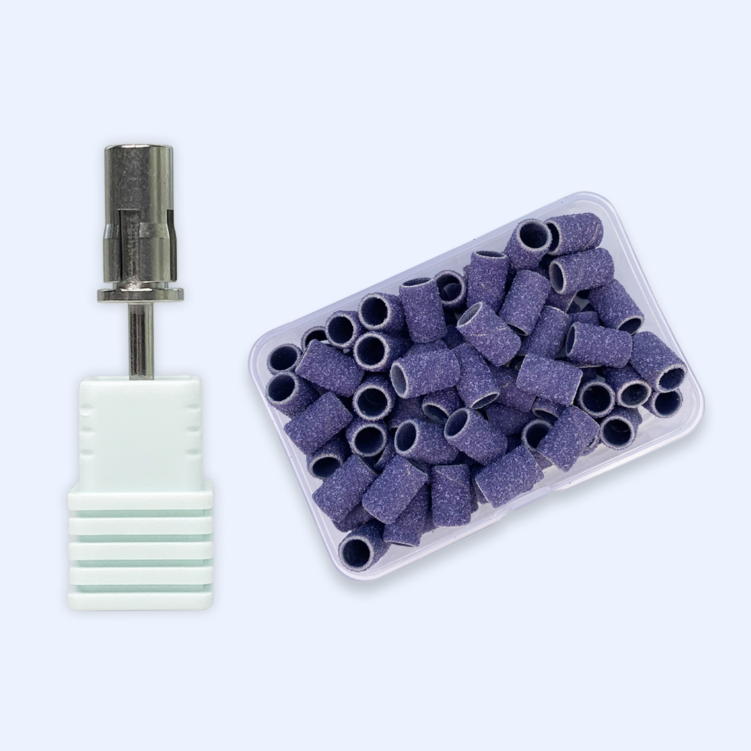 Kit Mandril 6.35mm + Lixas descartáveis 3M 6.35mm - 100 unidades