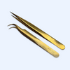 Kit of 2 Tweezers Straight and Curved FB Starter
