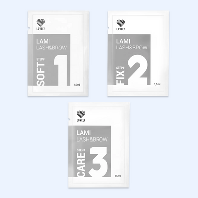 Lash & Brow's LAMI Kit Lovely - Kit de Lifting de Pestanas / Sobrancelhas