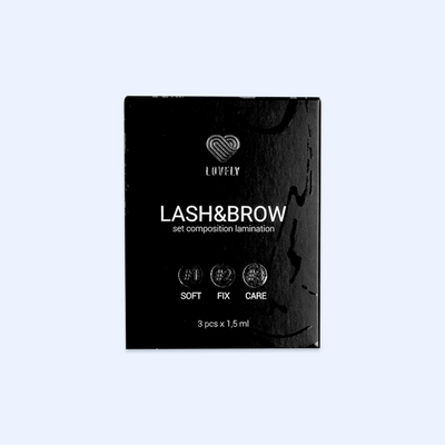 Lash & Brow's LAMI Kit Lovely - Kit de Lifting de Pestanas / Sobrancelhas