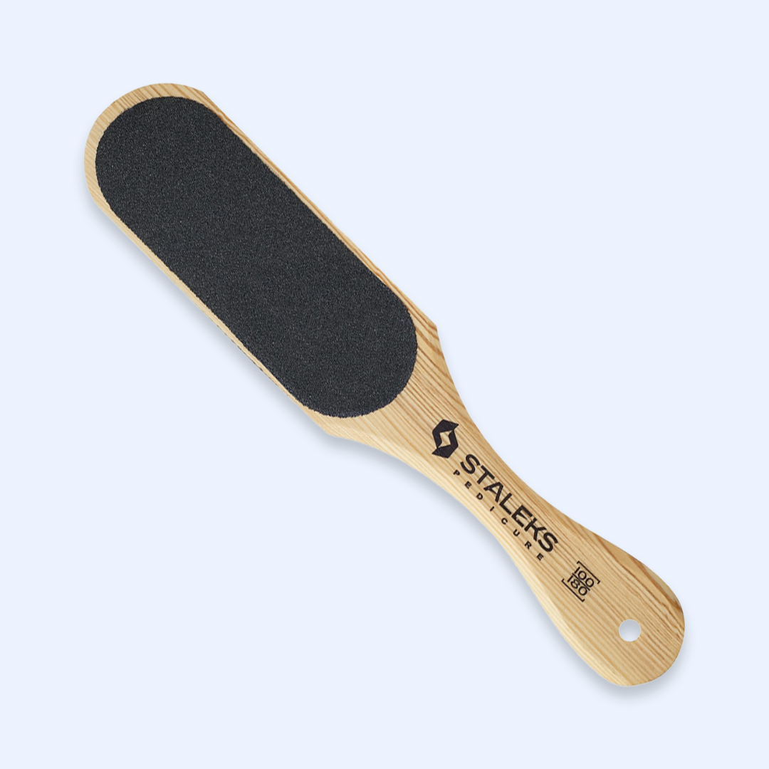 Lima de Pedicure Madeira BEAUTY & CARE 10 TYPE 1 100/180 - Staleks