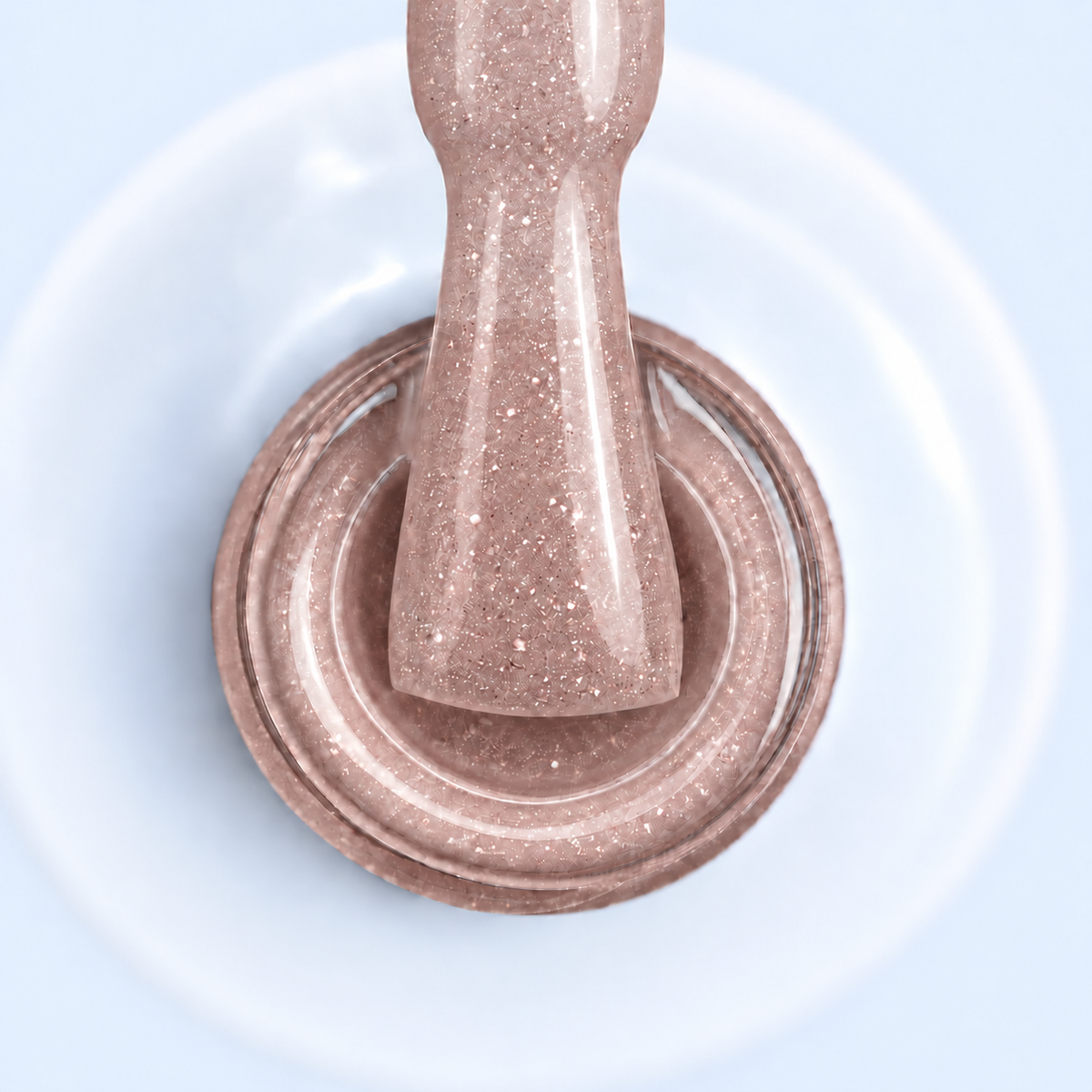 Liquid Polygel Sparkling Mocha Nude Black Milk, fotografia principal