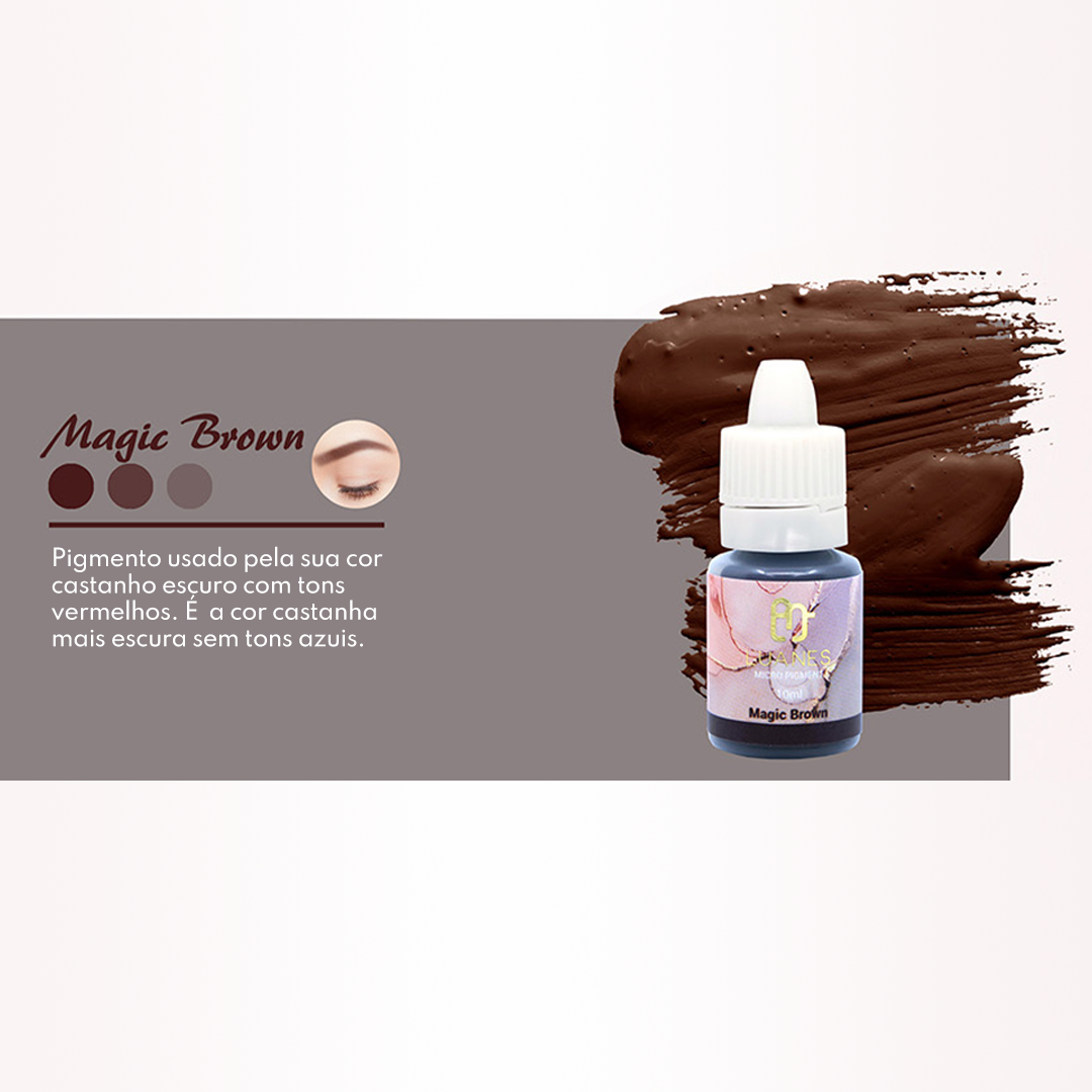 Luanes Micro Pigmento para Sobrancelhas - Magic Brown