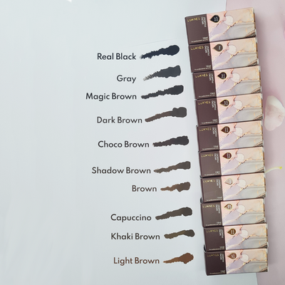 Luanes Micro Pigmento para Sobrancelhas - Real Black